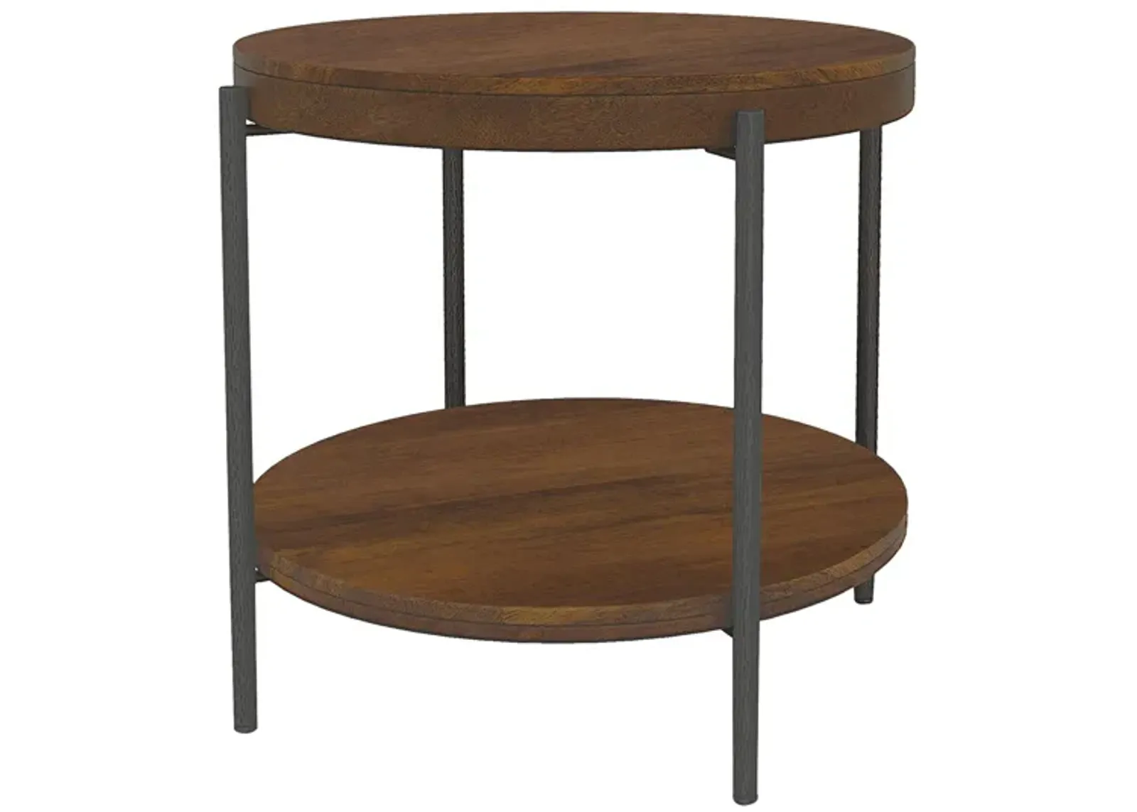 Bedford Park Circular Accent Table in TOBACCO by Hekman Furniture Company