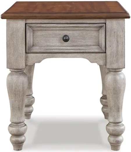 Lodenbay End Table in Antique Gray/Brown by Ashley Furniture