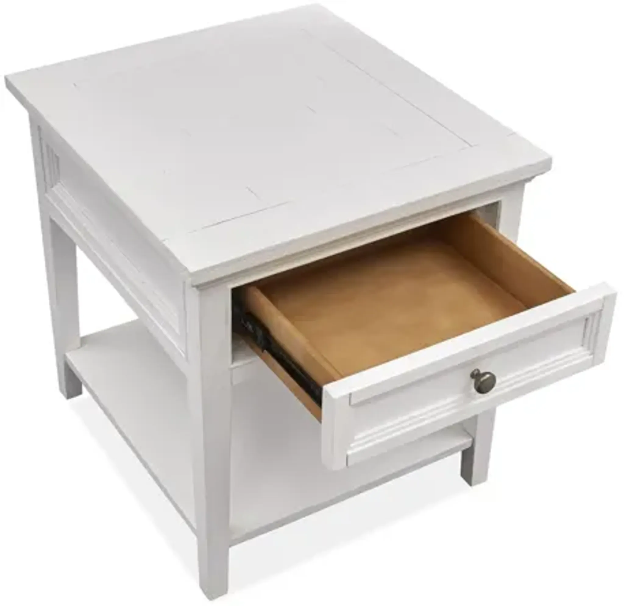 Heron Cove Rectangular End Table Raymour And Flanigan | Furniture.com