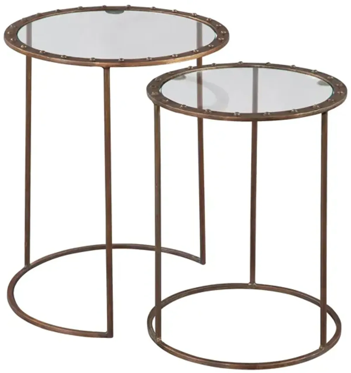 Special Reserve Rivet Nesting Tables- Set of 2