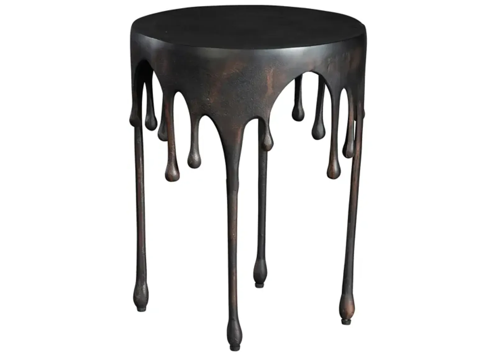 Special Reserve Metal Melt Side Table in SPECIAL RESERVE by Hekman Furniture Company