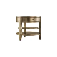 Sanctuary Round Accent Table in Visage by Hooker Furniture