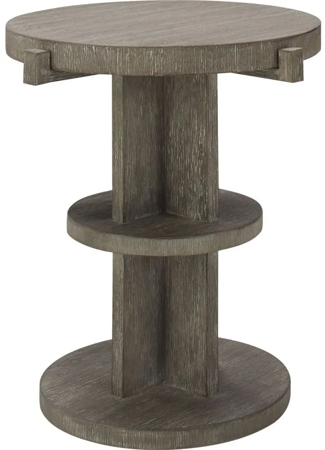 Blair Side Table in Gray by Bernhardt