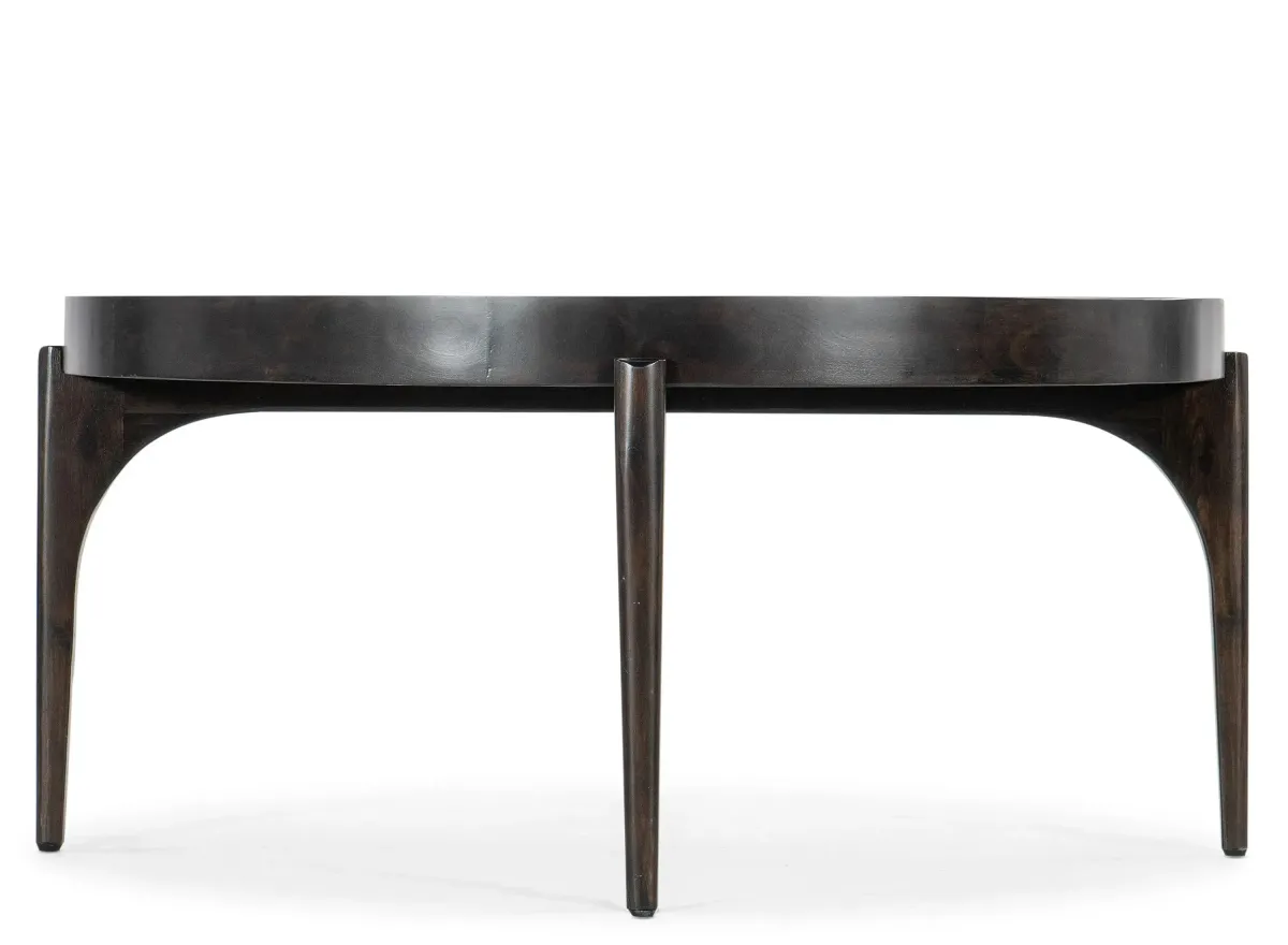 Commerce & Market Cocktail Table in Black by Hooker Furniture