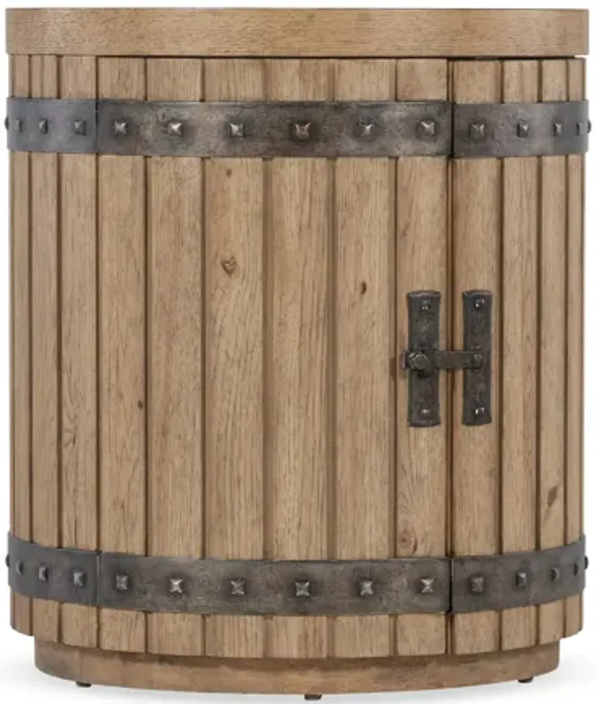 Vineyard Row Wine Barrel End Table