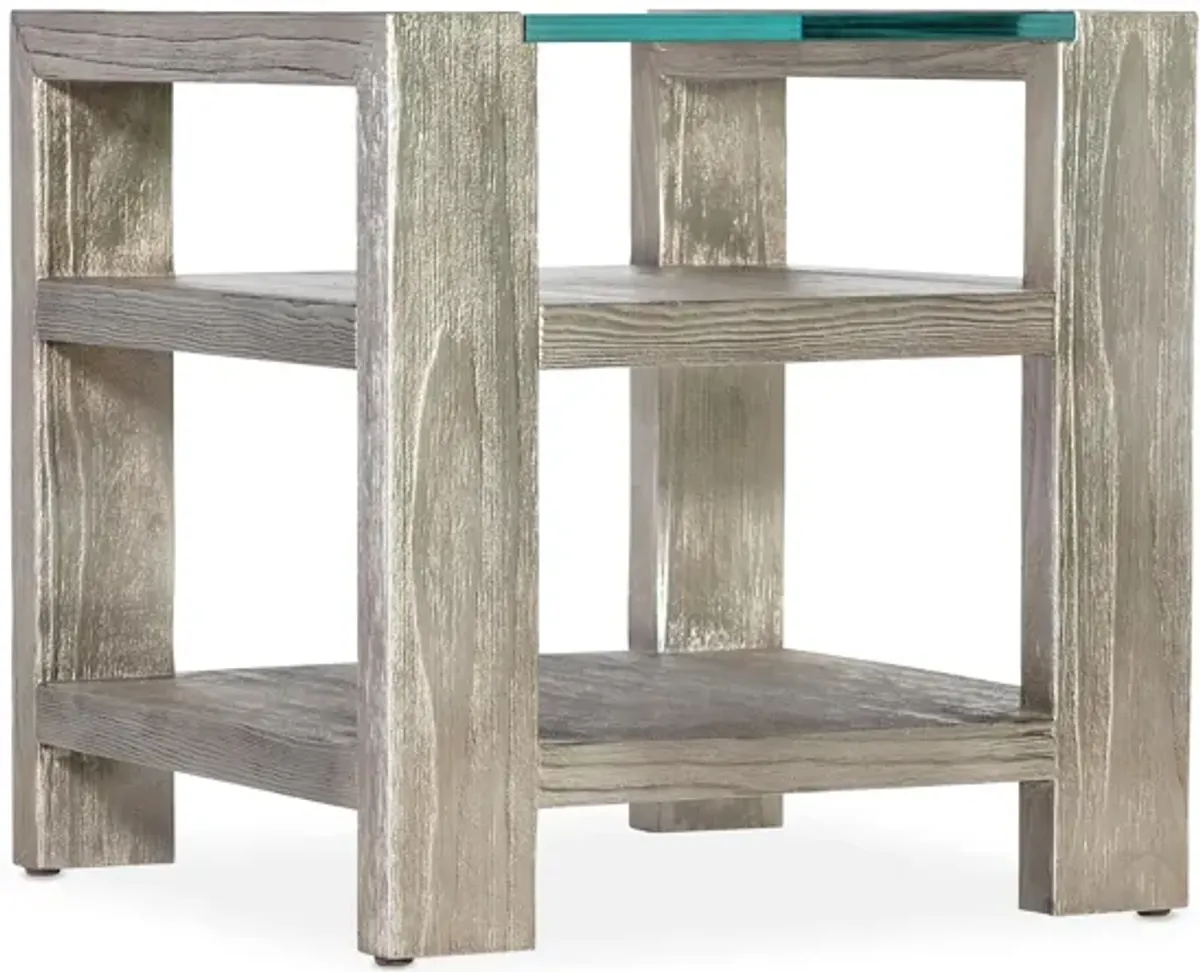Melange Saber End Table