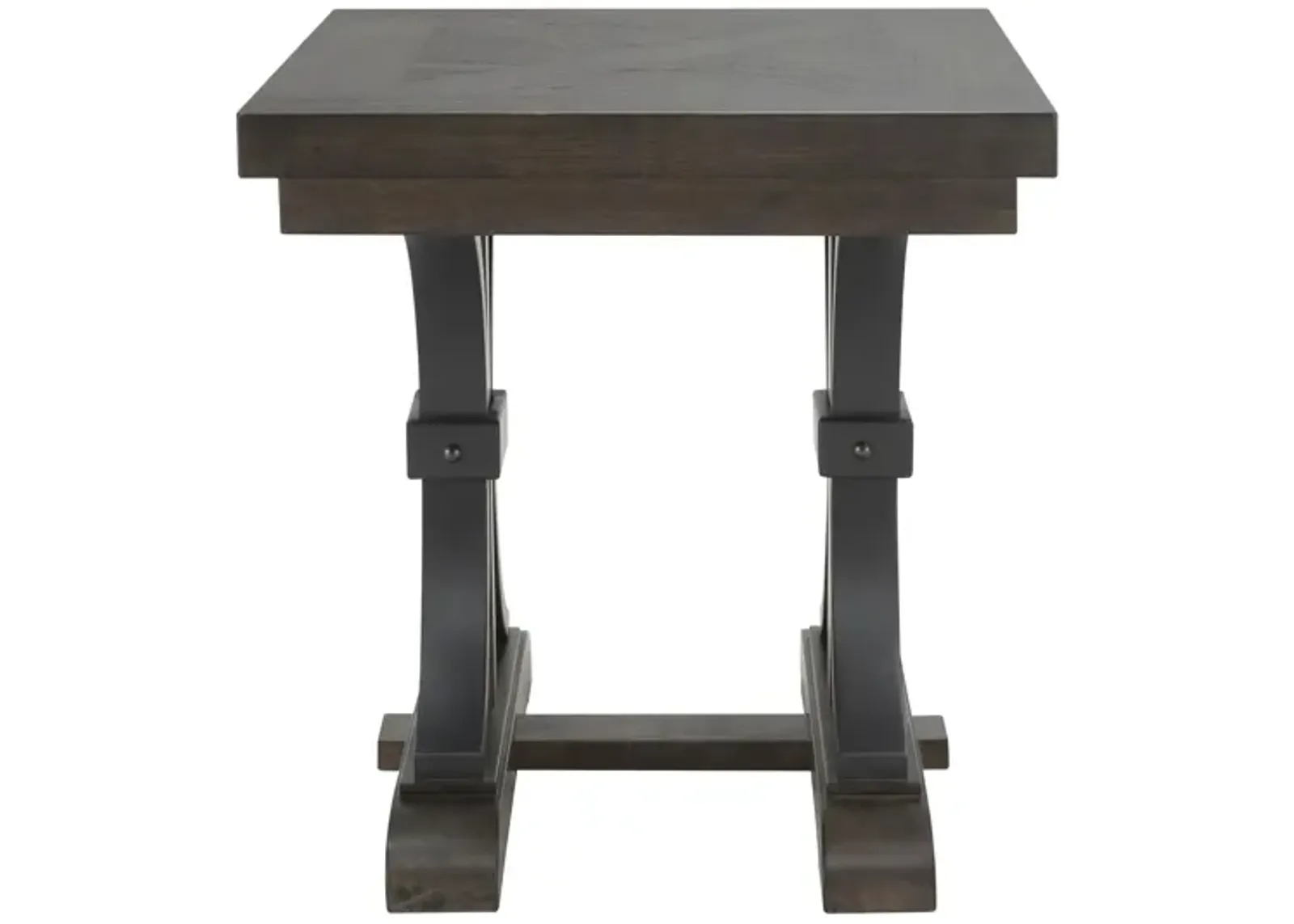 Halloway Rectangular End Table in Espresso by Davis Intl.