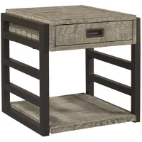 Grayson End Table in Cinder Gray by Aspen Home