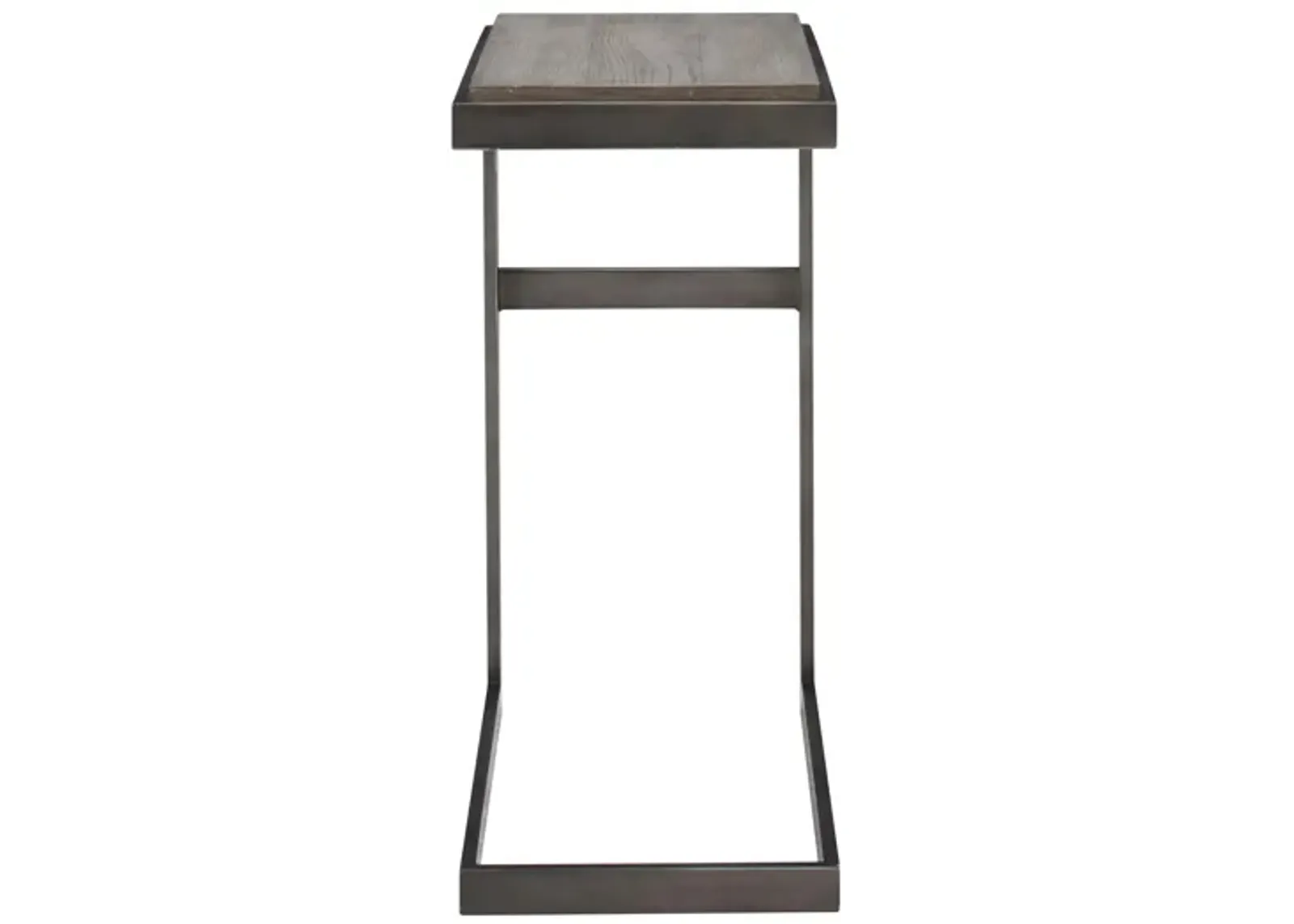 Lucinda Chairside Table in Gauntlet Gray by Liberty Furniture