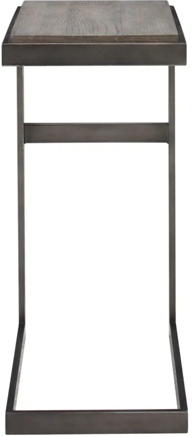 Lucinda Chairside Table in Gauntlet Gray by Liberty Furniture