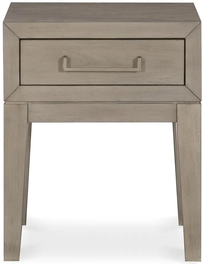 Del Mar End Table in Gray by Legacy Classic Furniture