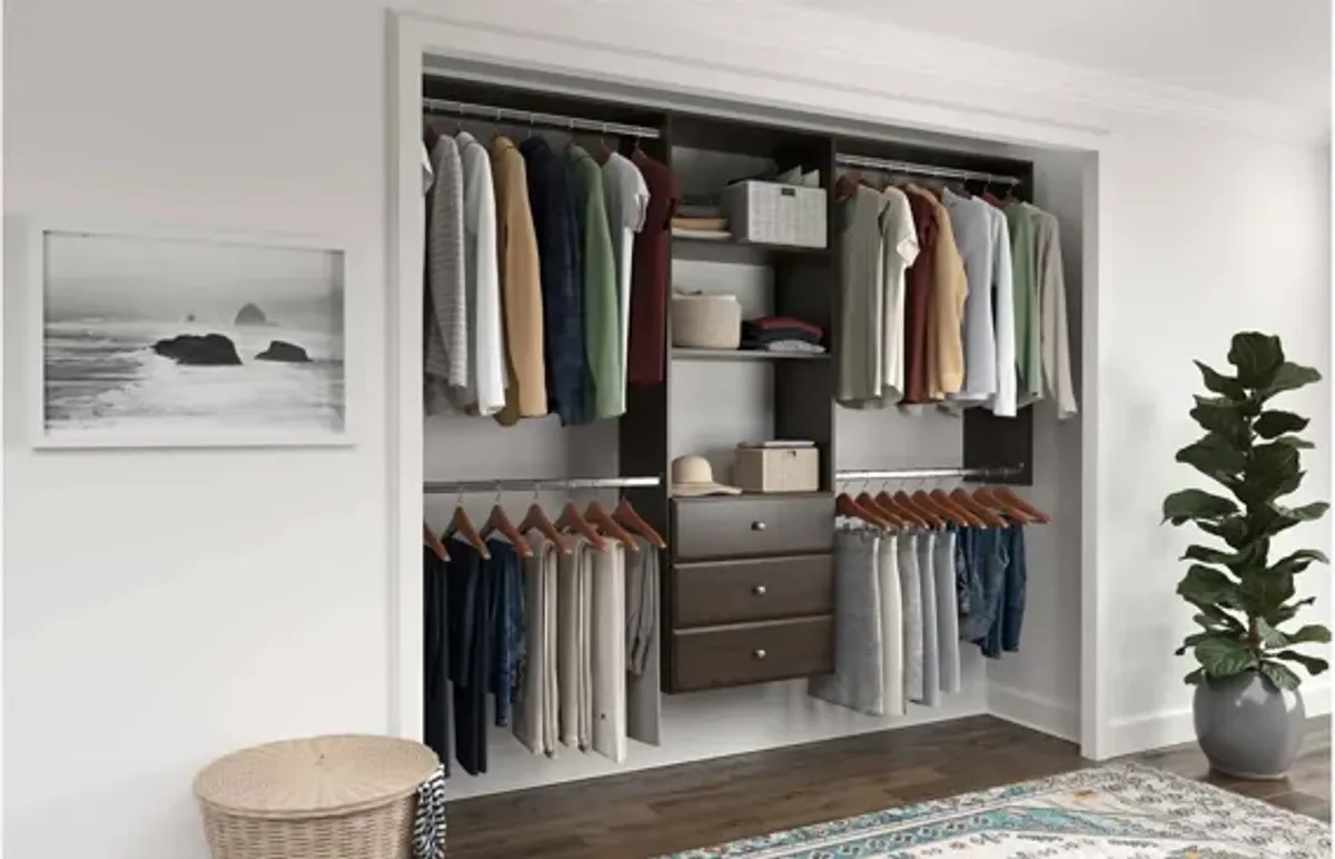 Allen Deluxe Pro Closet Kit with Drawers