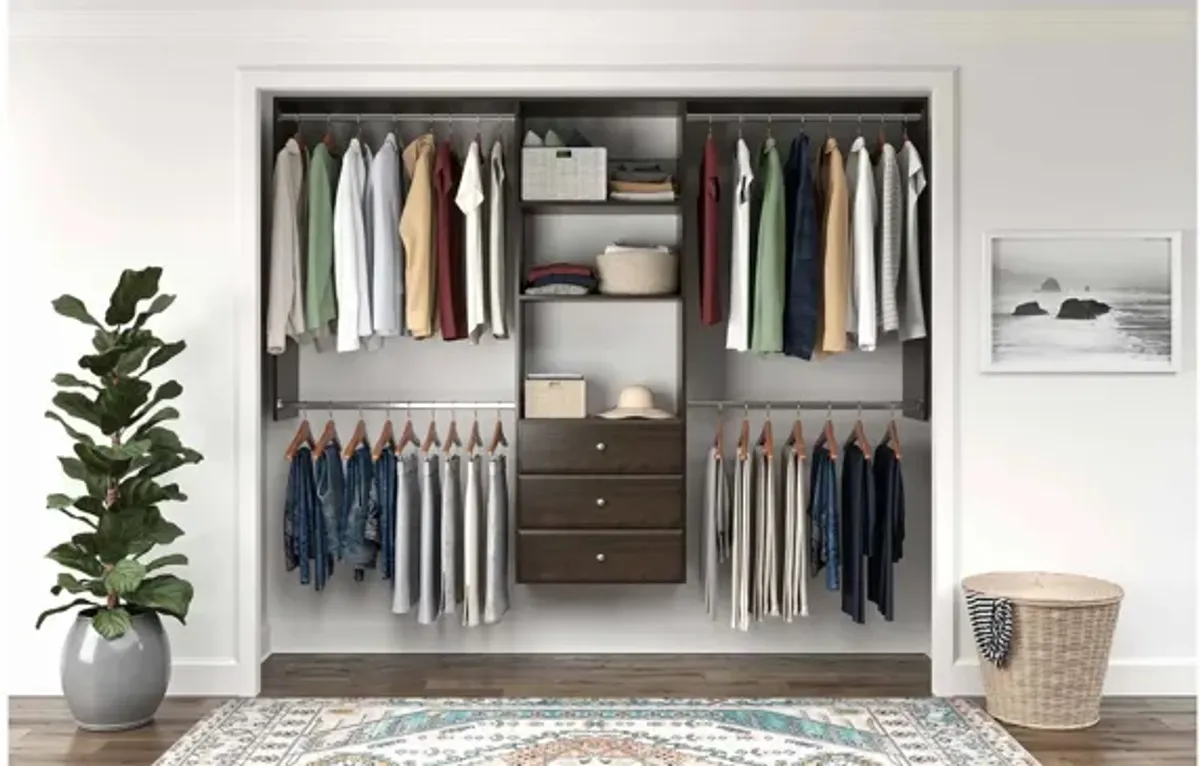 Allen Deluxe Pro Closet Kit with Drawers