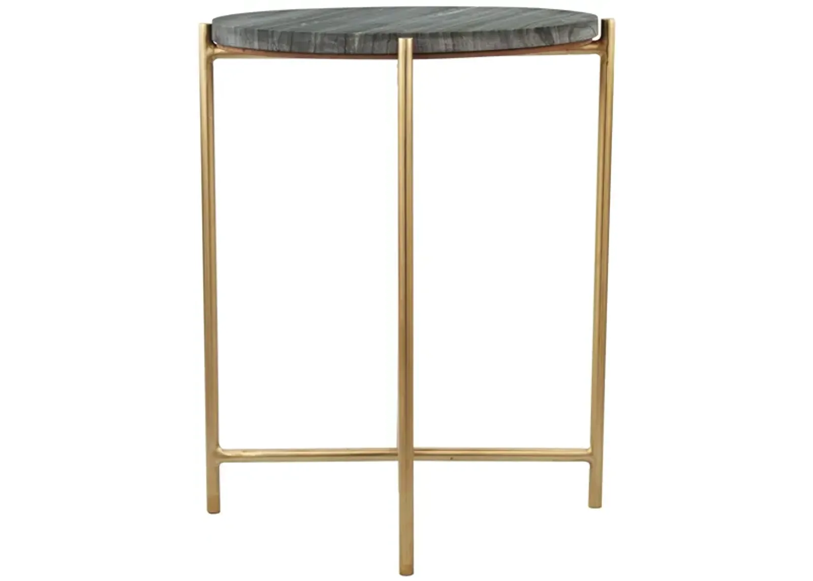 David Side Table in Gray by Zuo Modern