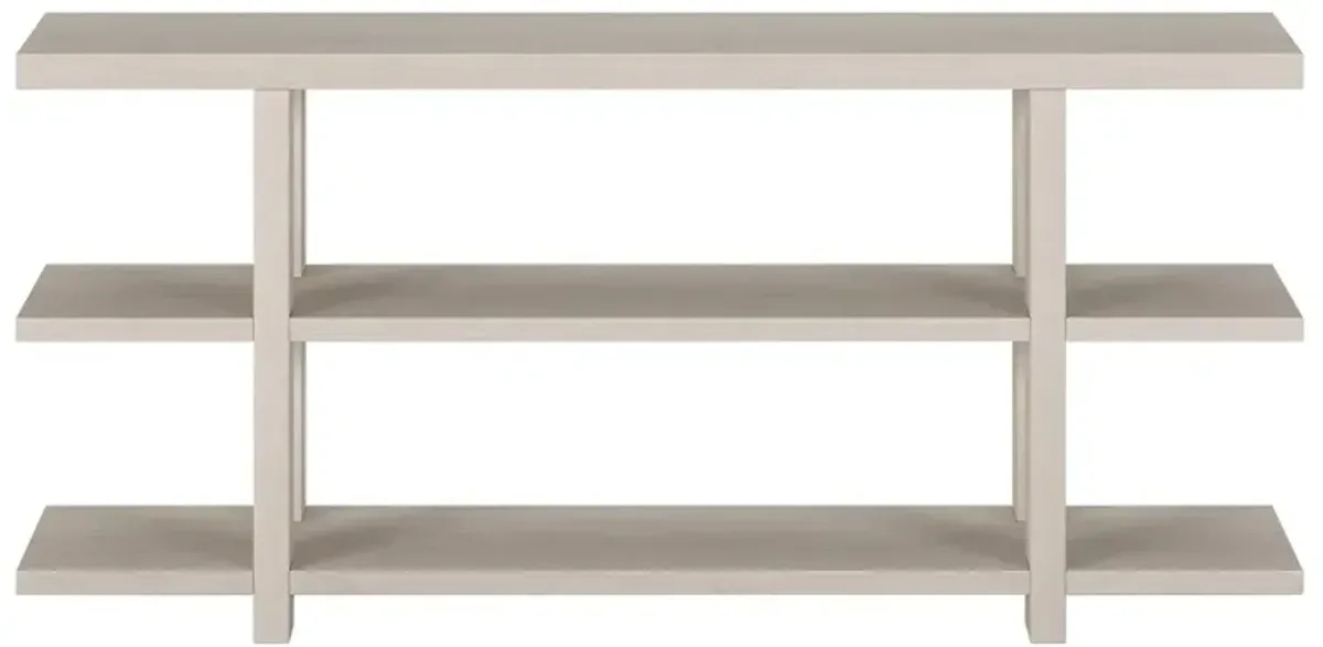 Acosta Console Table in Alder White by Hudson & Canal