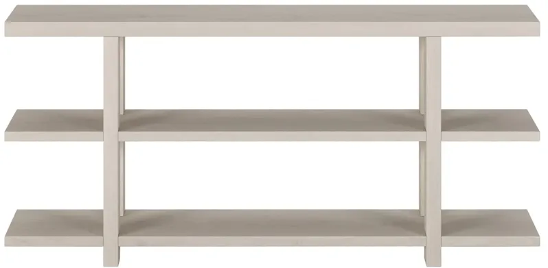 Acosta Console Table in Alder White by Hudson & Canal