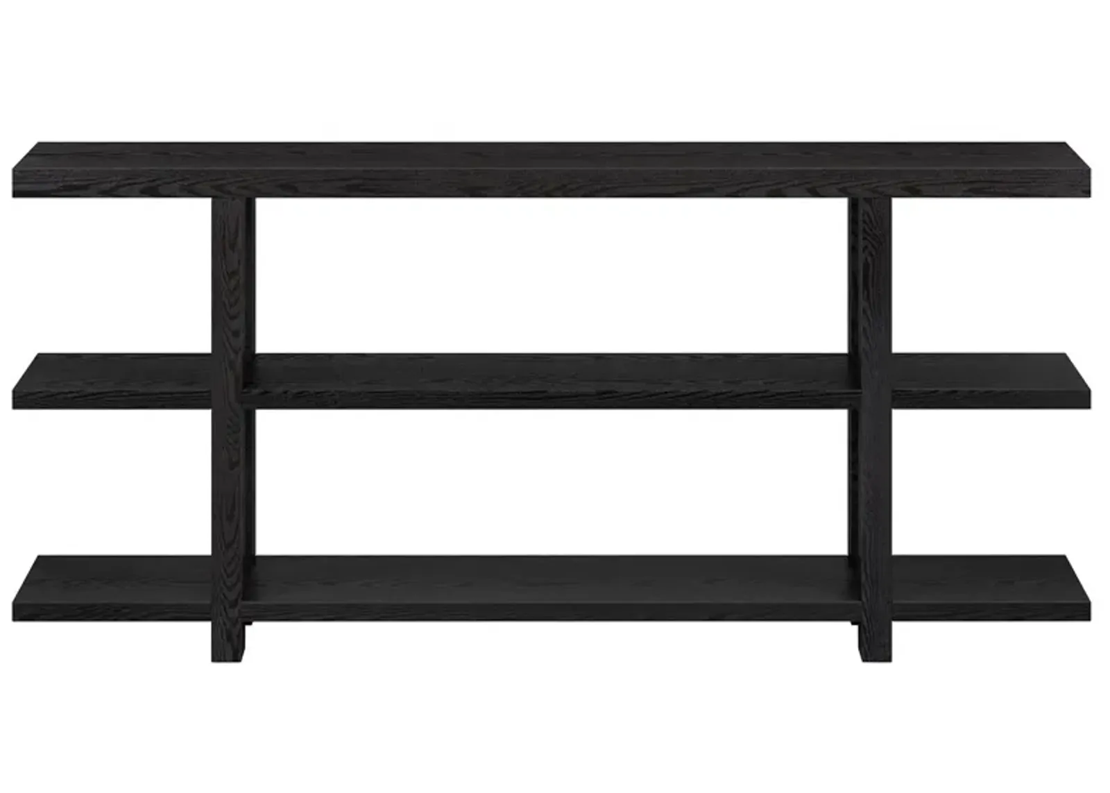 Acosta Console Table in Black Grain by Hudson & Canal