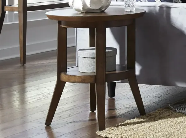 Ventura Blvd Round End Table