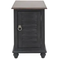 Charleston Rectangular Chairside Table in Slate/Weathered Pine by Liberty Furniture