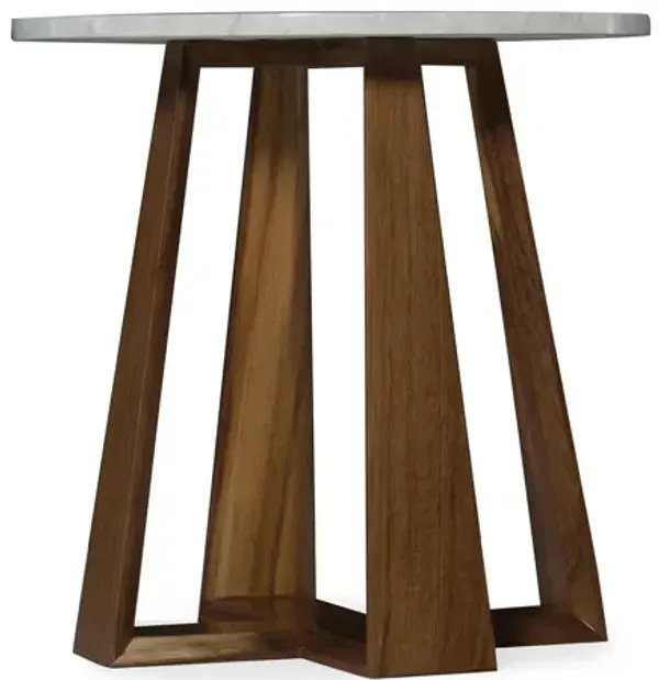 Melange Round Luca End Table