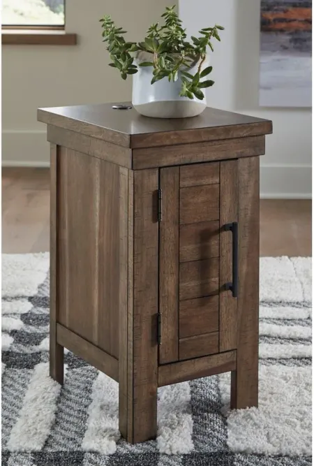 Montana Chairside End Table in Grayish Brown by Ashley Furniture