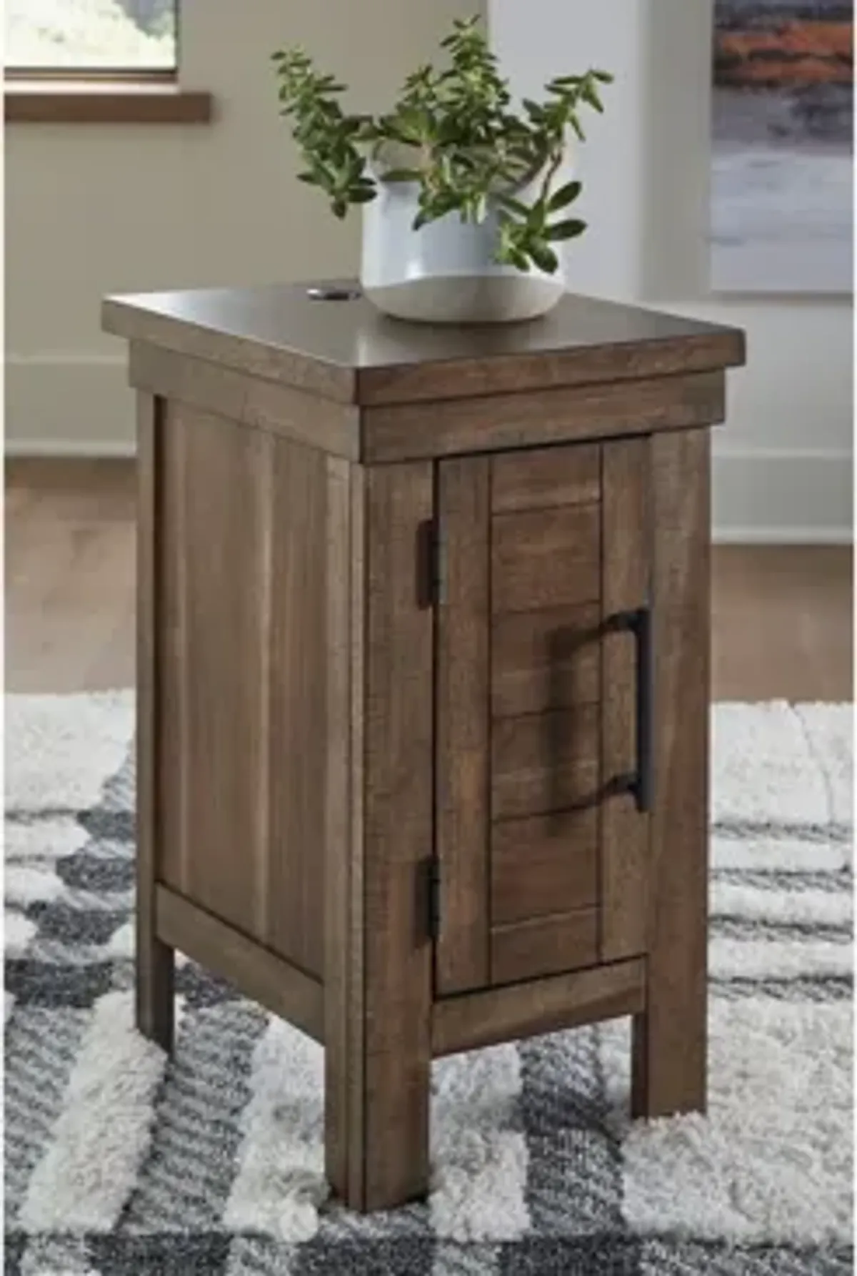 Montana Chairside End Table in Grayish Brown by Ashley Furniture