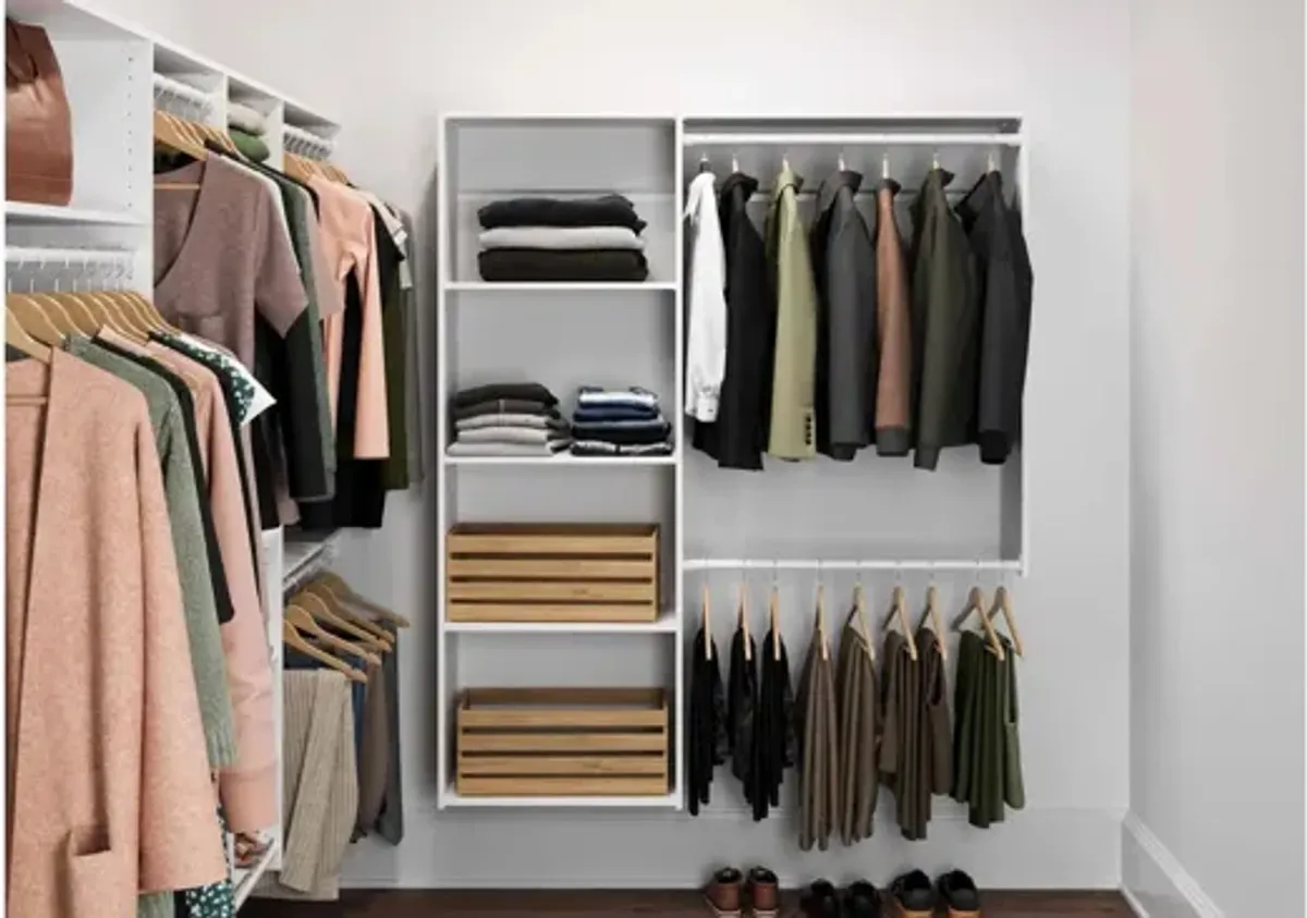 Allen L-Shape Walk-In Closet Kit