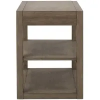 Sheridan Chairside Table in Dusty Taupe by Liberty Furniture