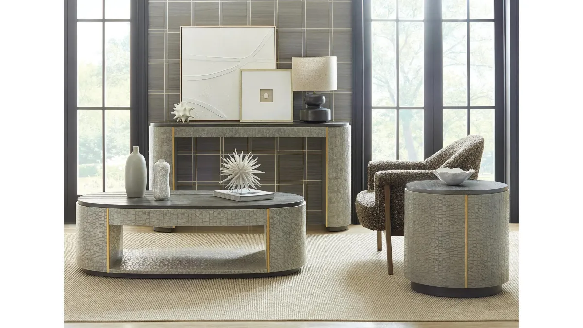 Melange Dylian End Table
