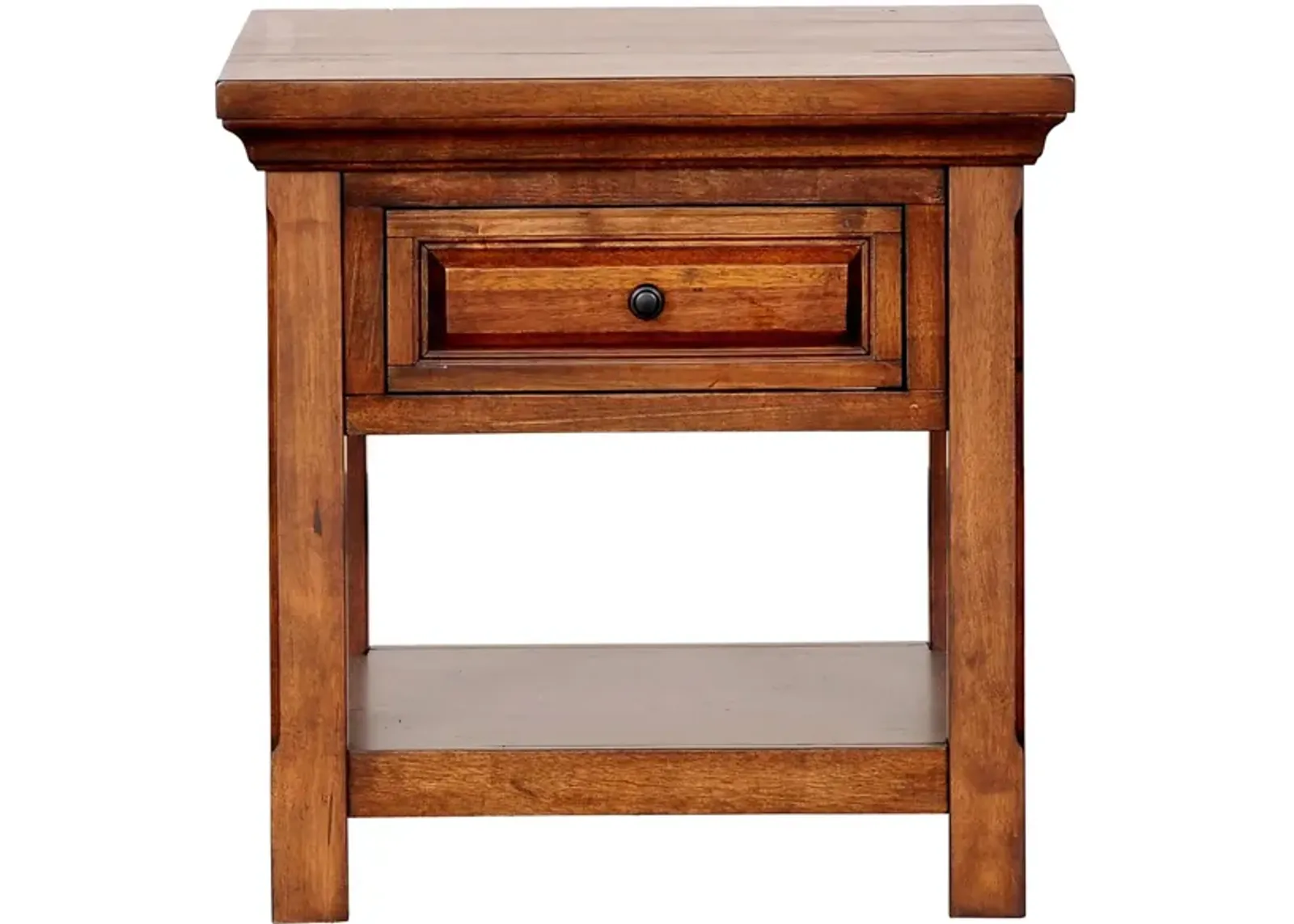 HillCrest End Table in Old Chestnut by Napa Furniture Design