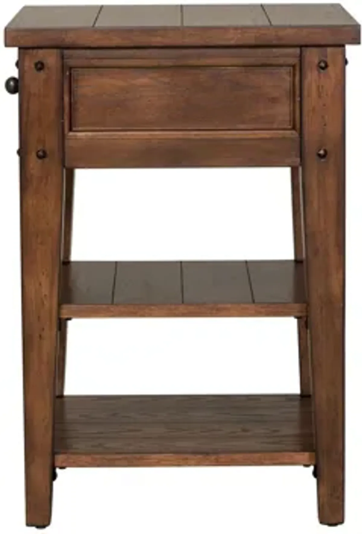 Lake House Square Chairside Table