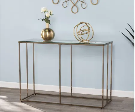 Shaftesbury Console in Champagne by SEI Furniture