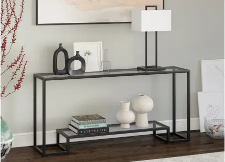 Anne Console Table in Blackened Bronze by Hudson & Canal