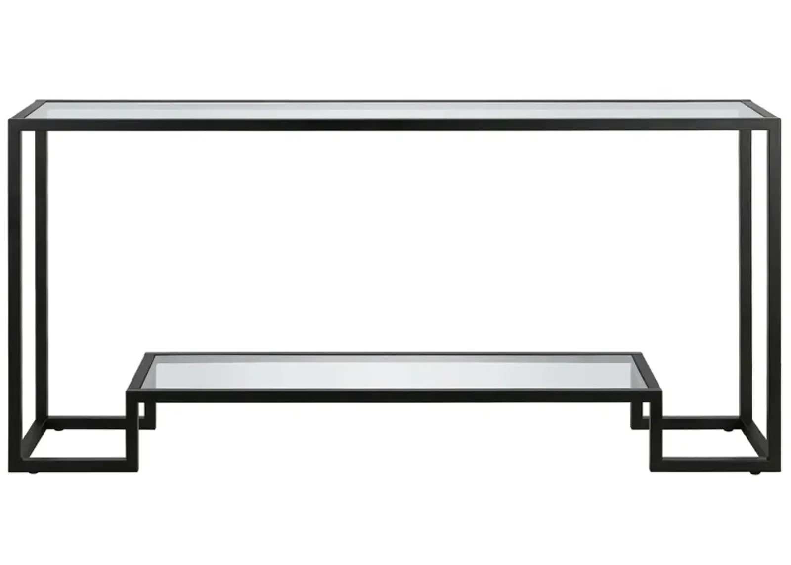 Anne Console Table in Blackened Bronze by Hudson & Canal