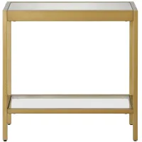 Laney Side Table in Brass by Hudson & Canal