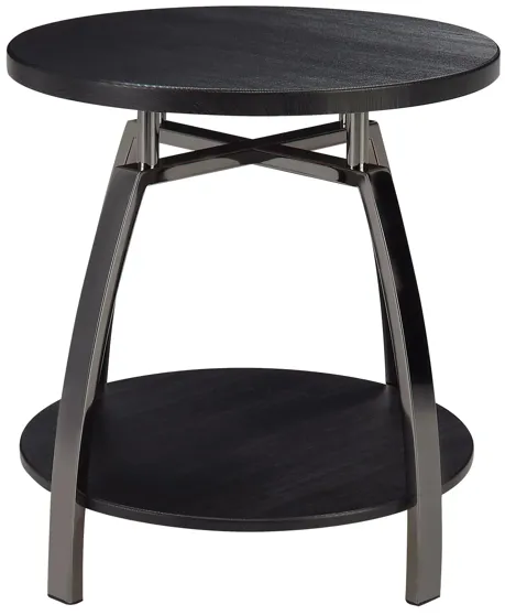 Astro End Table in Brown by Steve Silver Co.