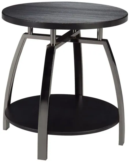 Astro End Table in Brown by Steve Silver Co.