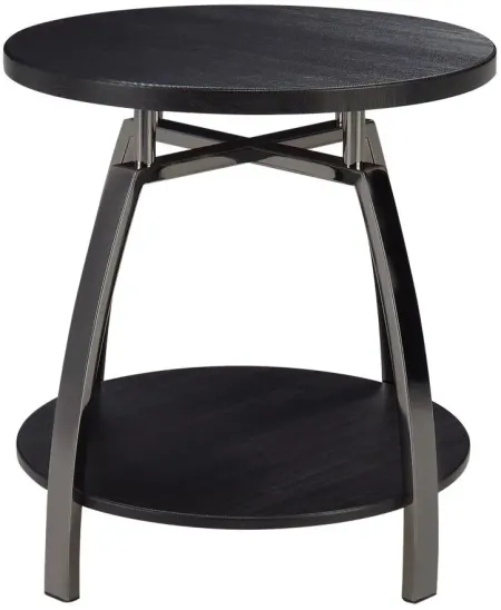 Astro End Table in Brown by Steve Silver Co.