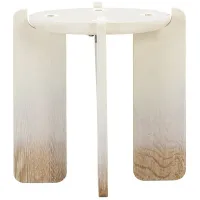 Gloria Side Table in Natural Ash by Tov Furniture
