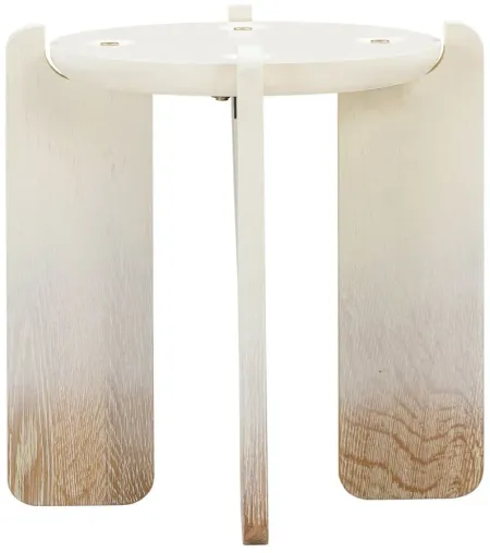 Gloria Side Table in Natural Ash by Tov Furniture