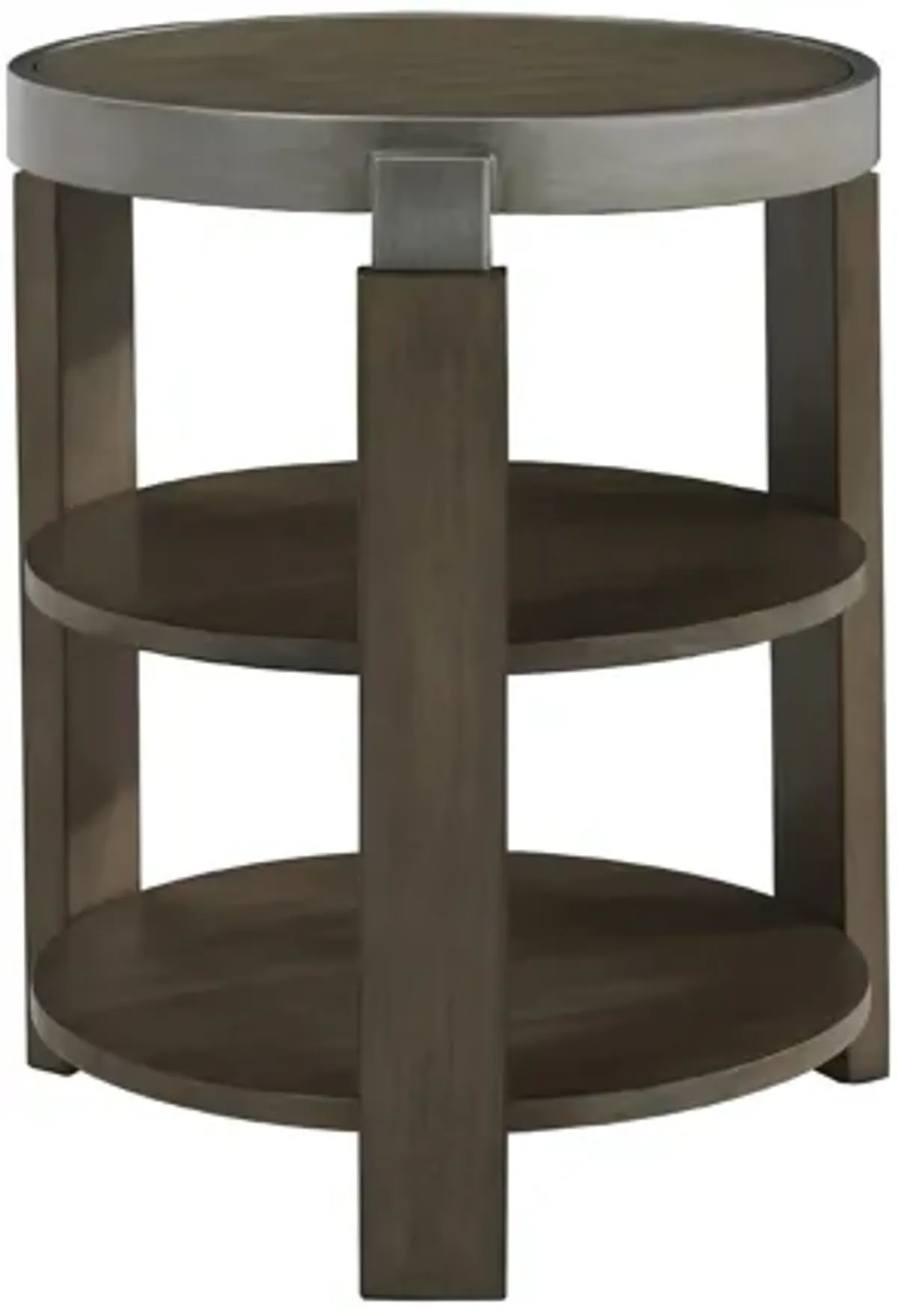 Sutton End Table w/ Shelves