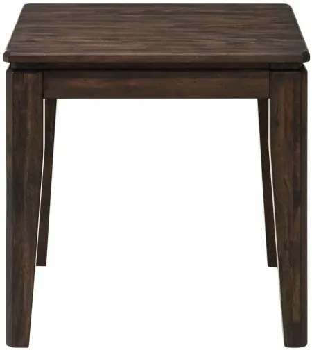 Kauai End Table in Brushed Mango by Intercon