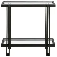 Driscoll Side Table in Blackened Bronze by Hudson & Canal
