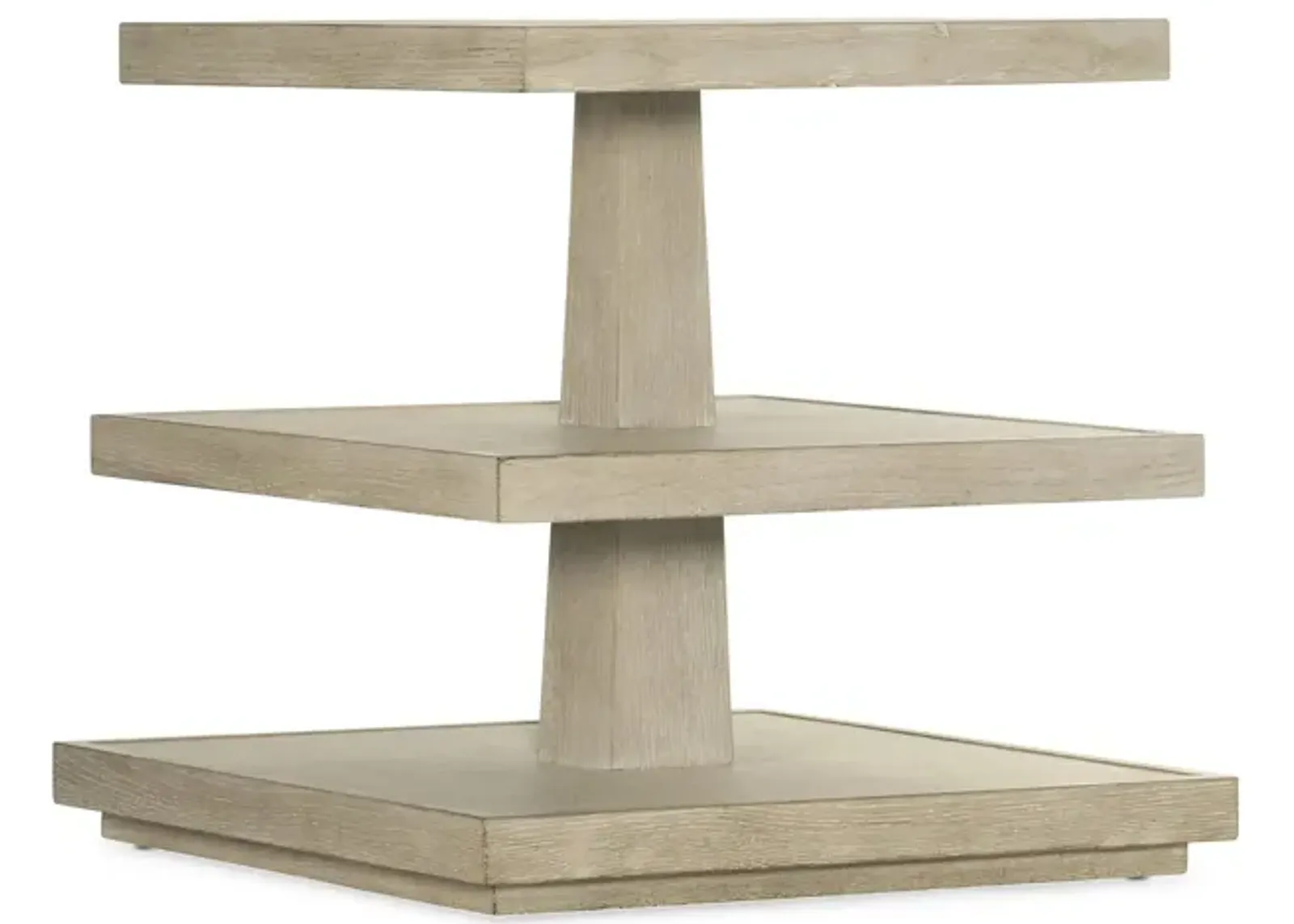 Cora End Table in Beige by Hooker Furniture