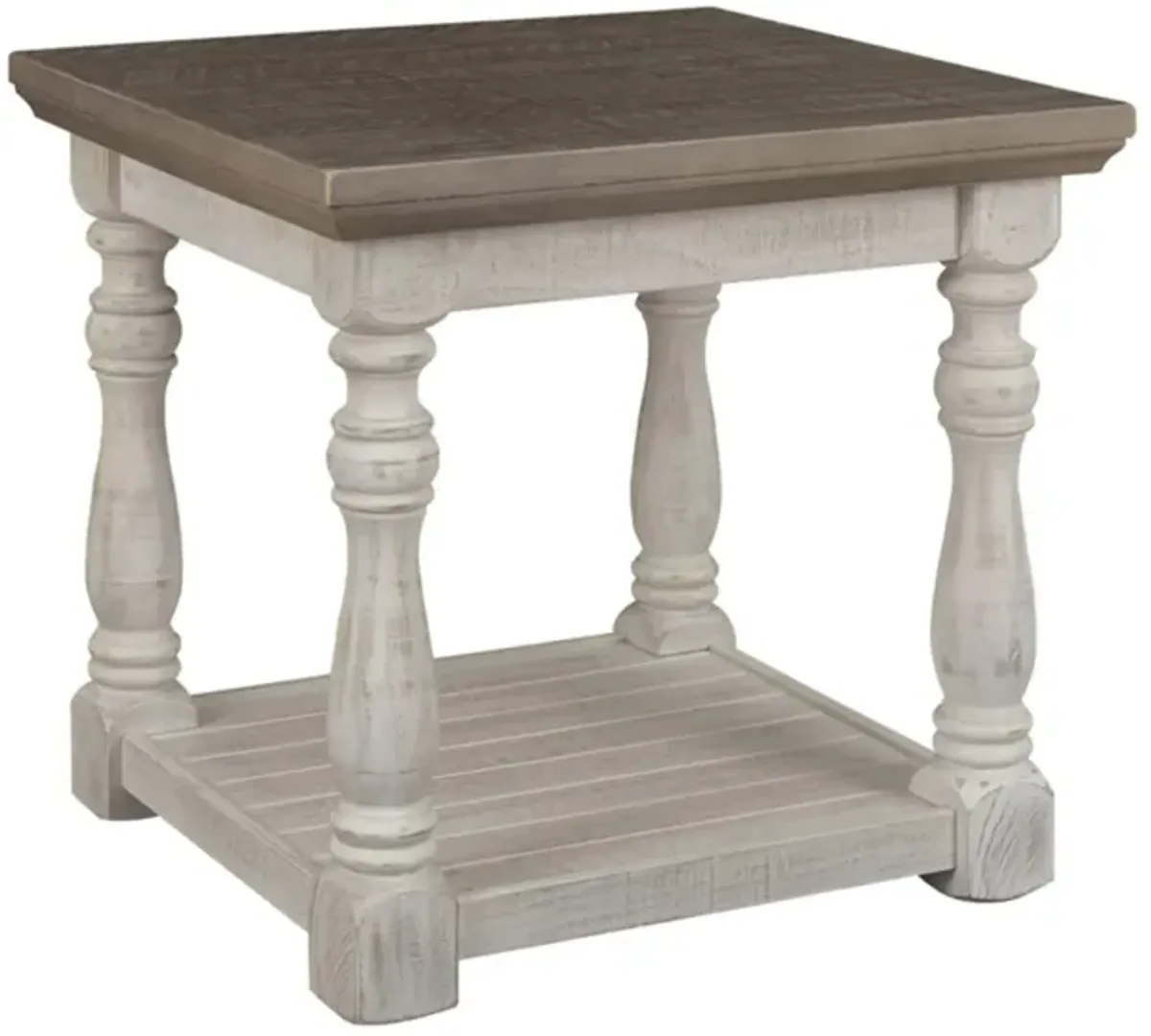 Havalance Casual Rectangular End Table