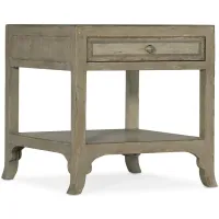 Alfresco Piazza End Table in Soft taupe by Hooker Furniture