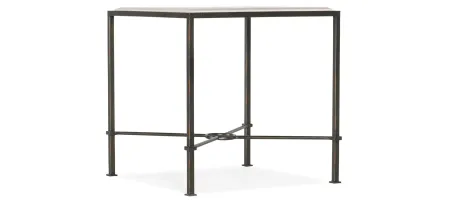 Bitra End Table in Dark charcoal by Hooker Furniture