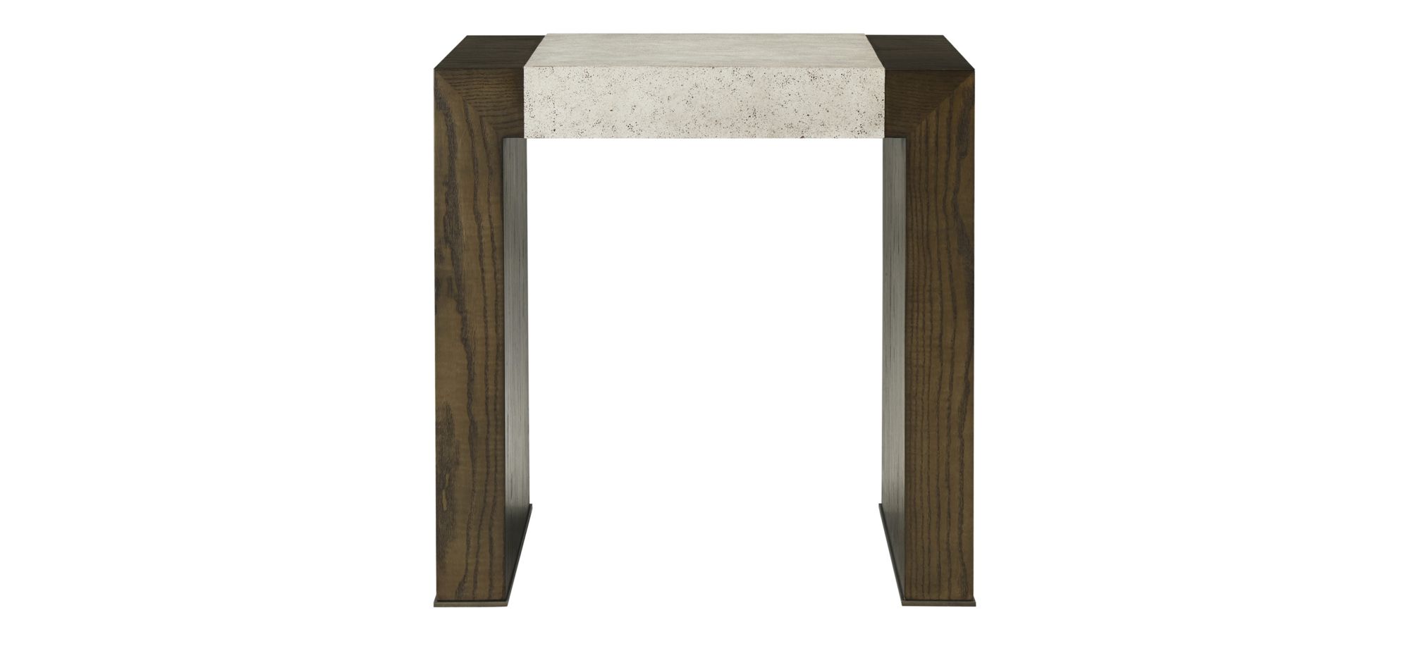 Catalina Side Table II in Earth by Theodore Alexander