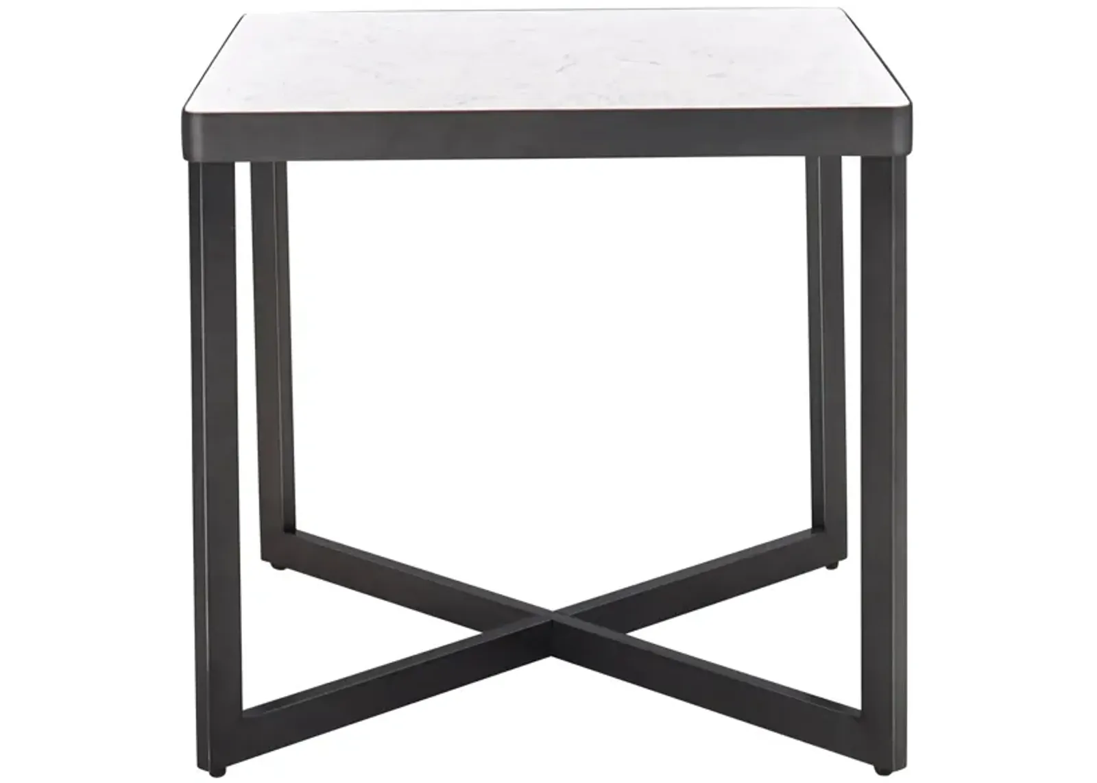 Tarick Square End Tables in Gray by Aria Designs