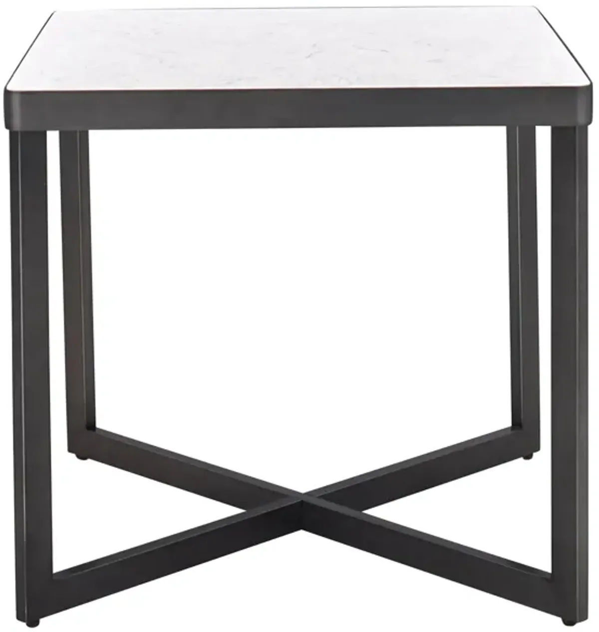 Tarick Square End Tables in Gray by Aria Designs